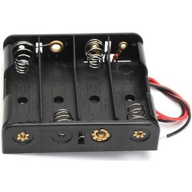 Resim Elektronikport-Pil Yuvası Aa 4'Lü (Kalem Pil) 