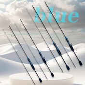 Resim Ultra Hızlı Dokunmatik Olta 1.8m 2.1m Karbon Fiber Katı Olta ile Geliştirilmiş Tepki Hızı, Hafif Siyah Olta Tatlı Su ve Tuzlu Su Balıkçılığı için, Mükemmel Tatil Hediye Seçimi 