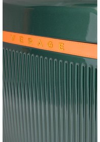 Resim Verage Premium Yeşil Orta Boy Valiz Sessiz 360 Tekerlek, Hafif Gövde, Tsa Kilit, Şık Tasarım Yeşil 