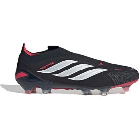 Resim Adidas Predator Elite FG bağcıksız (JS0408) | Siyah Beyaz 