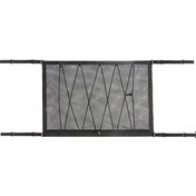 Resim Cbtx Araba Tavan Saklama Ağı Çantası Çekme Halatı Çift Katmanlı Fermuar Araba Depolama Ağı Cep 80x55 Cm 