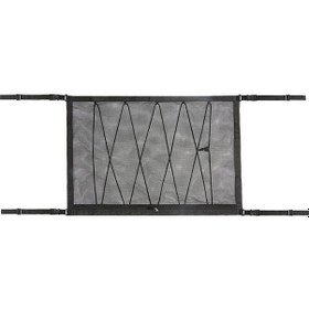 Resim Cbtx Araba Tavan Saklama Ağı Çantası Çekme Halatı Çift Katmanlı Fermuar Araba Depolama Ağı Cep 80x55 Cm 