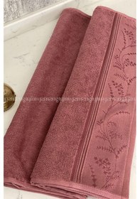 Resim Özdilek Ditsy El-yüz Havlusu 4 Adet-pembe-mürdüm Çok Renkli 