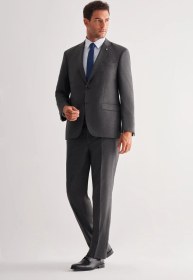 Resim İmza Koyu Antrasit 4 Drop Comfort Fit Classic Takım Elbise 1001255121 Koyu Antrasit 