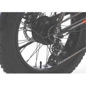 Resim Corelli Vonıq Eco Fat Bıke Elektrikli Katlanır Bisiklet 42CM Md 20 Jant 7 Vites Black 