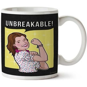 Resim Unbreakable Kırılmaz İki Tarafı Baskılı Kupa Bardak 