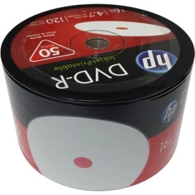 Resim Hp Dvd-R 4,7GB-120MIN 16X 50 Li Shrink Printable 
