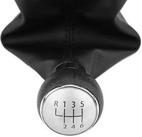 Resim Yctze 6 MK5 MK6 2005-2014 Için 6 Hız Vites Topuzu Körüğü Tam Kiti, Yüksek Kaliteli ABS Ve PU Deriden yapılmış, İşçilik, Kurulumu Kolay 