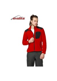 Resim Evolite Evolıte Icon Unisex Kırmızı Polar Mont 