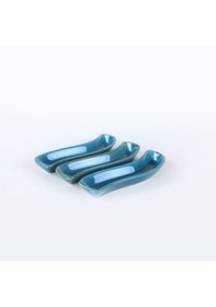 Resim Keramika Safir Zeytinlik 18 CM 3 Adet 