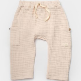Resim Bi Baby Organik Unisex 2li Müslin Takım Bej - 12-18 ay 