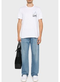 Resim Paul & Shark Erkek T Shirt 24411064 010 Beyaz Beyaz 