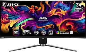 Resim MSI MAG 341CQP QD-OLED 34" 175Hz 0.03ms FreeSync Premium Pro UWQHD Curved Gaming (Oyuncu) Monitör 