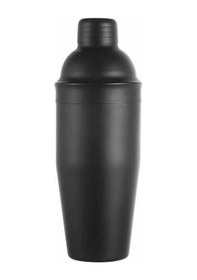 Resim Biradlı Siyah Kokteyl Shaker 