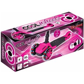 Resim Furkan Toys Cool Wheels Tulpar 4+ Yaş Işıklı Katlanabilir Scooter 