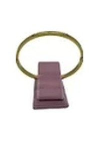 Resim Yerli Üretim Süet Kumaş Pembe Renk 3 Cm Kelepçe-bilezik Sergileme Aksesuar Çok Renkli 