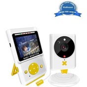 Resim Vtn-1 Akıllı Bebek Kamerası Monitörlü Karşılıklı Konuşma Özellikli Sıcaklık İzleme 2.4 İnç Bebek Kam 