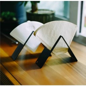 Resim Vestron Metal Filtre Kahve Kağıdı Tutucu Stand Aparatı 