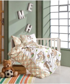 Resim Cotton Box Sincaplar Oranj Bebek Nevresim Takımı 