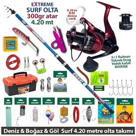 Resim Surf Olta Takımı Olta Seti 