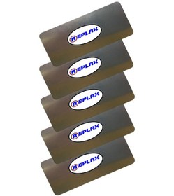 Resim Rötuş Çeliği 4cmx9cm. Paslanmaz 5 Adet 