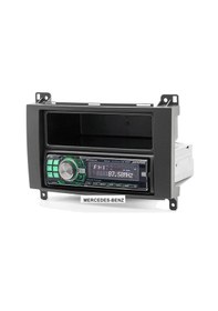 Resim Mercedes Benz Viano W639 İle Uyumlu 2006-2014 1-dın Teyp Çerçevesi 