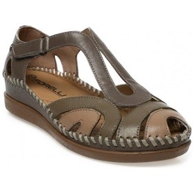 Resim Forelli 22521z Sally Comfort Vizon Kadın Sandalet Vizon 