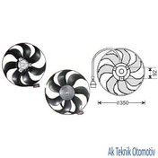Resim Fan Motoru 12V Golf Polo Bora Ibiza Leon Cordoba 504625411 