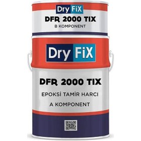 Resim Dryfix Dfr 2000 Tiksotropik Epoksi Tamir Ve Yapıştırma Harcı 5 Kg Set 