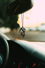 Resim Oyunzu Araba Süsü Metal Ejderha Dikiz Aynası Süsü Hediyelik 