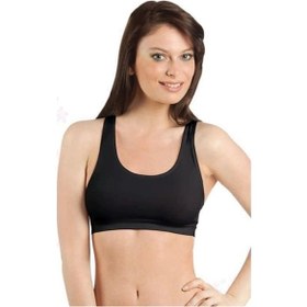 Resim Elite Life 775 Kalın Askılı Dikişsiz Sporcu Sütyen Büstiyer 