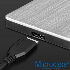 Resim Microcase USB 3.0 Harici HDD Hard Disk Kablosu 150 cm Siyah - AL2614 