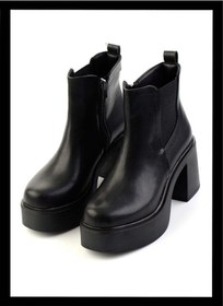Resim Siyah Kadın Bot & Bootie K02891020409 Siyah 