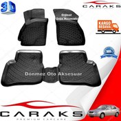 Resim Accent Admire 3D Paspas Havuzlu Siyah 2003-2005 Arası 4Prç.Caraks N11.25622 