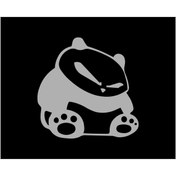 Resim SEÇ Kızgın Panda Sticker Çok Amaçlı Sticker 