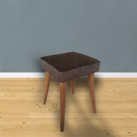 Resim Depolife Gürgen 4 Ayaklı Tabure Puf Bank Salon Yatak Odası Mutfak Taburesi 