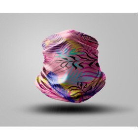 Resim Renkli Bandanas Siyah 