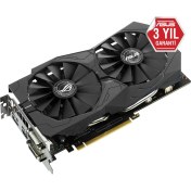Resim Asus STRIX Nvidia GeForce GTX 1050 Ti 4GB OC 128Bit (DX12) PCI-E 3.0 Ekran Kartı STRIX-GTX1050TI-O4G- Gaming 