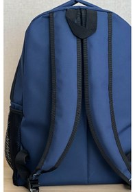 Resim Lacivert Büyük Boy Okul Spor Çantası, 16,9 İnç, 45x30x15cm 24 