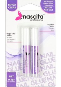 Resim Nascita Nasnaılglue05 Pembe Takma Tırnak Yapıştırıcı 
