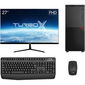 Resim TURBOX Tx6403 Ryzen 5 5500 32GB DDR4 Ram 512GB SSD 2GB R5 230 27 inç FHD Monitör Ofis Hazır Sistem 