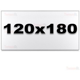 Resim 120X180 (Kaliteli) Akyazı Duvara Monte Laminat Beyaz Yazı Tahtası 