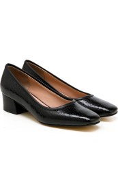 Resim Kadın Topuklu/ Stiletto MAR-25Y-133-780 John May Siyah Yılan 