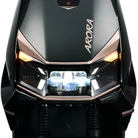 Resim Arora Zr7 Elektrikli Motosiklet Grafen Akülü Turuncu Renk 