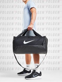 Resim Nike Brasilia Small Duffel Bag S Size Unisex Siyah Spor Çanta BA5957-010 