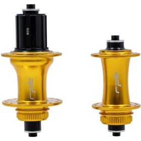 Resim Shimano Raptor Ön/arka Göbek Seti Qr+sokma Mil 8-11v 32d C.lock Sarı 220237 Siyah 