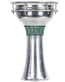 Resim Midex DBK-04 Yetişkinler İçin 4 Numara Büyük Boy Alüminyum Darbuka 38 x 20 CM 