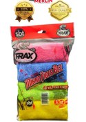 Resim ARACINIZ İÇİN EN İYİSİ T-RAX 4'lü Mikrofiber Bez Oto Araba Yıkama Anında Kuruluk Detay Bezi 30x30 Eko Set 