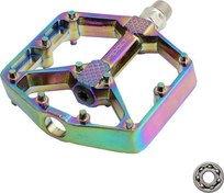 Resim O-SLICK Alüminyum Bisiklet Pedalı Tek Rulmanlı Rainbow PDL-228 
