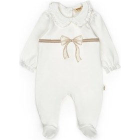 Resim Babycosy Organic Wear Bebek Tulum Şapka %100 Organik Pamuk , Bebek - Yenidoğan- Csy8149 Taş 